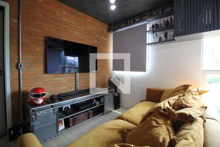 Sala/Cozinha de apartamento à venda com 1 quarto, 32m² em Vila Monumento, São Paulo