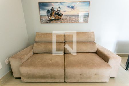 Sala - Sofá de apartamento à venda com 1 quarto, 53m² em Vila Azevedo, São Paulo