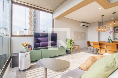 Sala de apartamento à venda com 1 quarto, 70m² em Sumarezinho, São Paulo