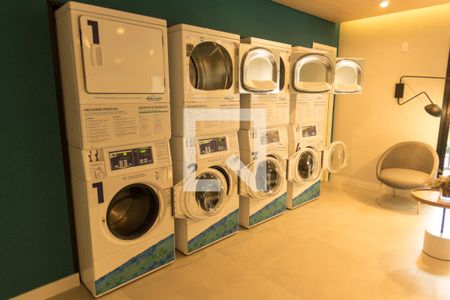 Studio à venda com 27m², 1 quarto e sem vagaLavanderia