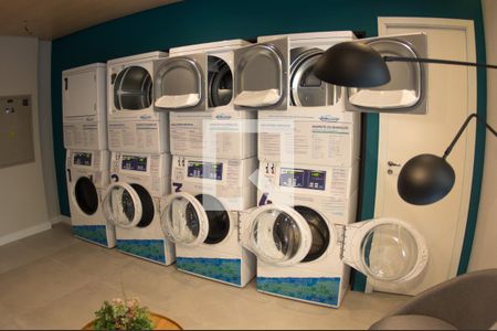 Studio à venda com 27m², 1 quarto e sem vagaLavanderia