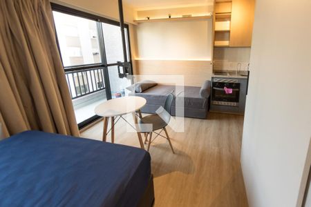 Sala/Quarto/Cozinha de kitnet/studio à venda com 1 quarto, 27m² em Pinheiros, São Paulo
