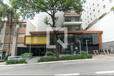 Studio à venda com 27m², 1 quarto e sem vagaFachada do Prédio