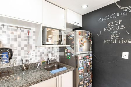 Cozinha de kitnet/studio à venda com 1 quarto, 37m² em Moema, São Paulo