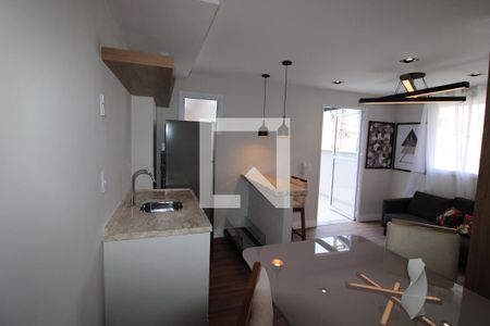 Apartamento para alugar com 31m², 1 quarto e sem vagaÁrea comum - Salão de festas