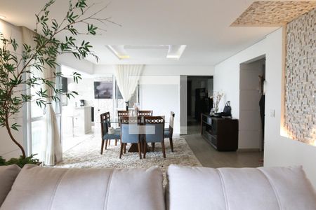 Sala de apartamento à venda com 3 quartos, 177m² em Campestre, Santo André