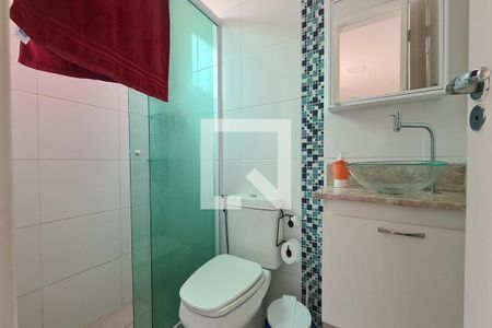 Banheiro da Suíte de casa de condomínio à venda com 3 quartos, 100m² em Méier, Rio de Janeiro