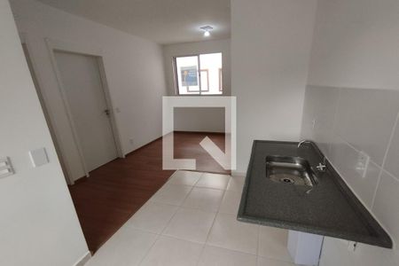 Cozinha - Lavanderia de apartamento para alugar com 2 quartos, 50m² em Jardim Emília, Ribeirão Preto