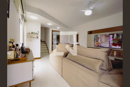 Sala  de casa de condomínio à venda com 3 quartos, 110m² em Freguesia de Jacarepaguá, Rio de Janeiro