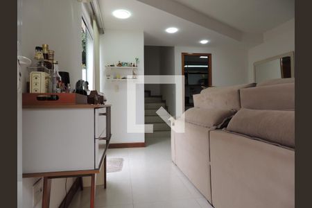 Sala  de casa de condomínio à venda com 3 quartos, 110m² em Freguesia de Jacarepaguá, Rio de Janeiro