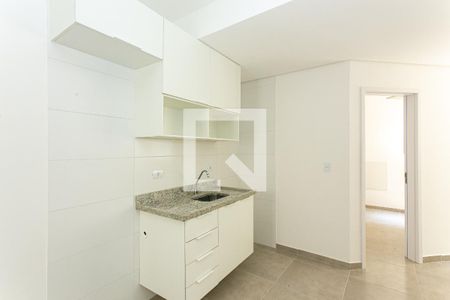 Cozinha de apartamento para alugar com 2 quartos, 39m² em Chácara Califórnia, São Paulo