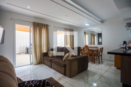Sala de casa de condomínio para alugar com 3 quartos, 90m² em Jardim Colibri, Cotia