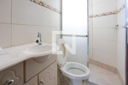 Banheiro de apartamento para alugar com 1 quarto, 36m² em Jardim Carvalho, Porto Alegre