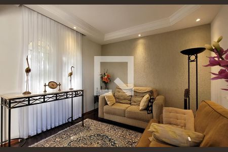 Sala de casa à venda com 4 quartos, 295m² em Vila Guiomar, Santo André