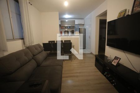Sala  de apartamento à venda com 2 quartos, 60m² em Camargos, Belo Horizonte