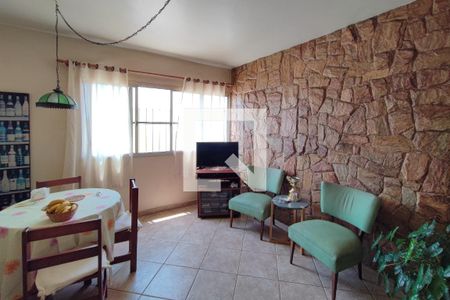 Sala  de apartamento à venda com 3 quartos, 102m² em Jardim do Trevo, Campinas