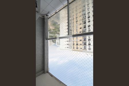 Varanda da Sala de apartamento à venda com 2 quartos, 52m² em Barra da Tijuca, Rio de Janeiro