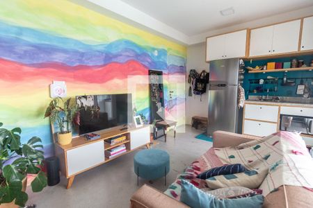 Sala de apartamento para alugar com 1 quarto, 42m² em Jardim São Paulo, São Paulo