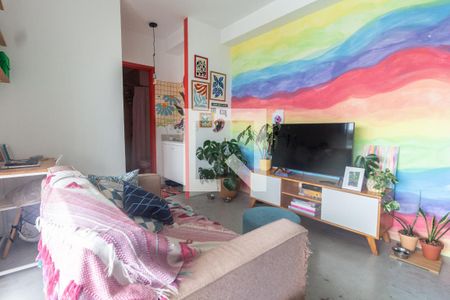 Sala de apartamento para alugar com 1 quarto, 42m² em Jardim São Paulo, São Paulo