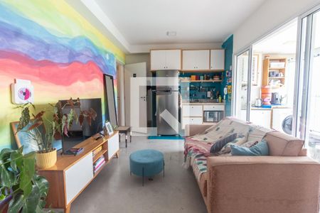 Sala de apartamento para alugar com 1 quarto, 42m² em Jardim São Paulo, São Paulo