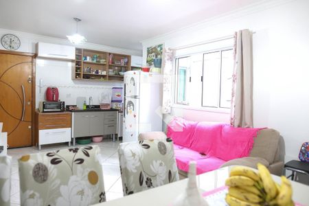 Sala de apartamento para alugar com 2 quartos, 100m² em Vila Clarice, Santo André