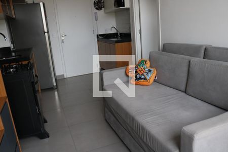 Sala  de apartamento para alugar com 1 quarto, 27m² em Barra Funda, São Paulo