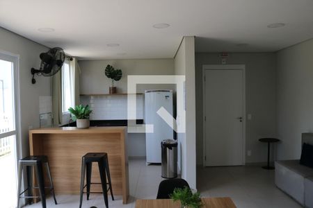 Apartamento para alugar com 27m², 1 quarto e sem vagaÁrea comum - Salão de festas