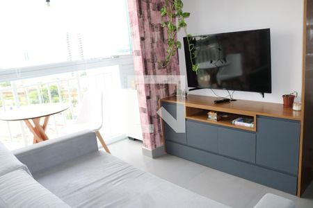 Sala  de apartamento para alugar com 1 quarto, 27m² em Barra Funda, São Paulo