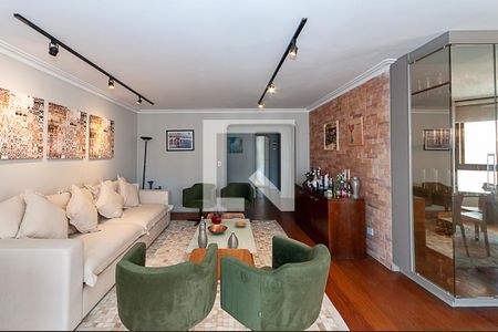 Sala  de Estar de apartamento à venda com 4 quartos, 440m² em Perdizes, São Paulo