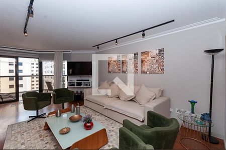 Sala  de Estar de apartamento à venda com 4 quartos, 440m² em Perdizes, São Paulo