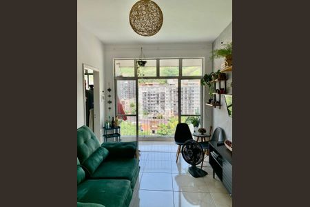 Sala de apartamento à venda com 1 quarto, 40m² em Riachuelo, Rio de Janeiro