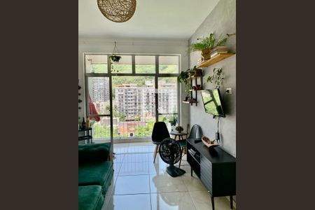 Sala de apartamento à venda com 1 quarto, 40m² em Riachuelo, Rio de Janeiro
