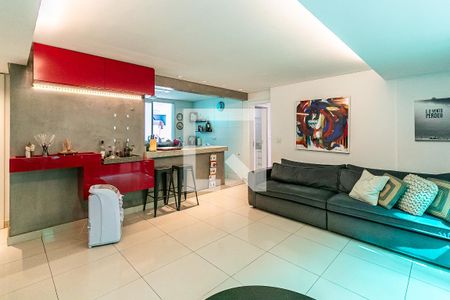 Sala de apartamento à venda com 3 quartos, 211m² em Santo Antônio, Belo Horizonte