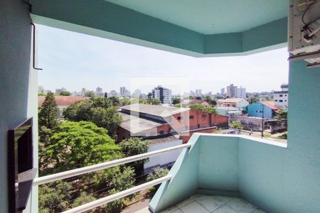 varanda de apartamento à venda com 2 quartos, 70m² em Fião, São Leopoldo