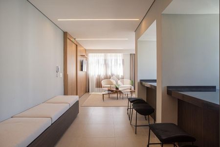 Studio à venda com 31m², 1 quarto e sem vagaÁrea comum - Salão de festas