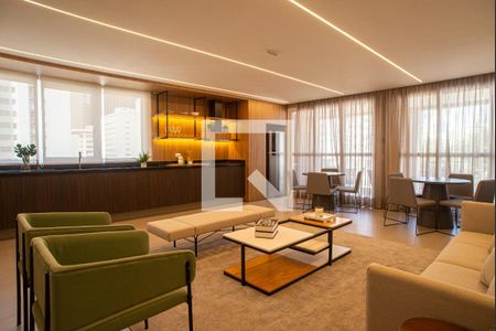 Studio à venda com 31m², 1 quarto e sem vagaÁrea comum - Salão de festas