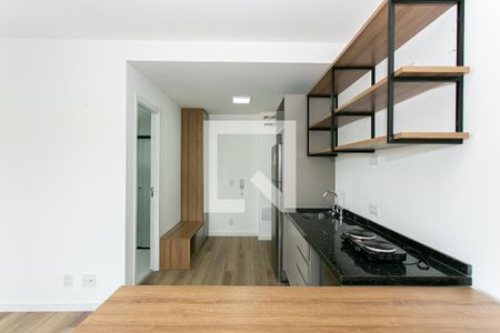 Cozinha de kitnet/studio para alugar com 1 quarto, 31m² em Tatuapé, São Paulo