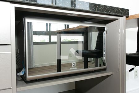 Studio para alugar com 31m², 1 quarto e sem vagaCozinha - Microondas