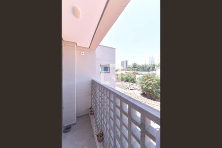 Varanda do Studio de kitnet/studio para alugar com 1 quarto, 25m² em Chácara Santo Antônio (zona Sul), São Paulo