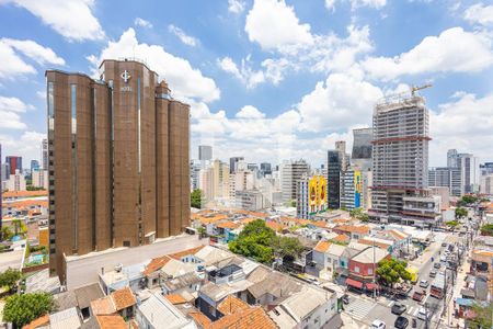 Vista da Varanda de apartamento à venda com 1 quarto, 31m² em Pinheiros, São Paulo