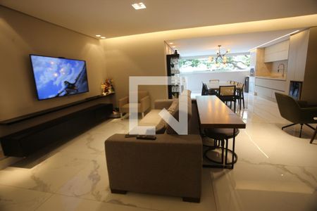 Sala de apartamento para alugar com 4 quartos, 340m² em Buritis, Belo Horizonte