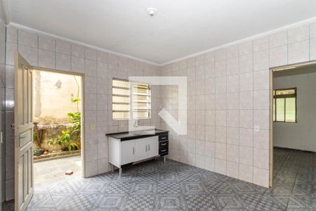 Cozinha de casa para alugar com 1 quarto, 60m² em Jardim Palmira, Guarulhos