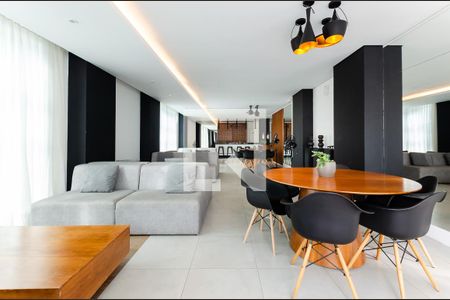Área comum de apartamento para alugar com 2 quartos, 66m² em José Menino, Santos