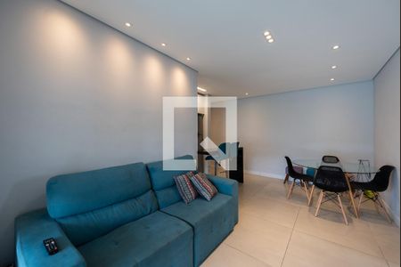 Sala de apartamento para alugar com 2 quartos, 66m² em José Menino, Santos