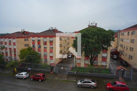 Sala - Vista de apartamento para alugar com 1 quarto, 40m² em Jardim Dona Leopoldina, Porto Alegre