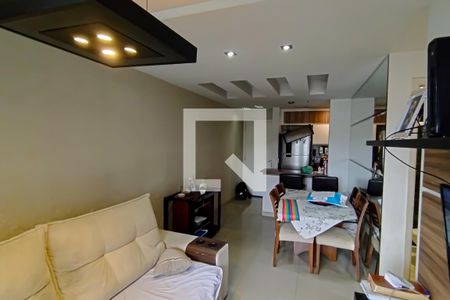sala de apartamento à venda com 3 quartos, 83m² em Taquara, Rio de Janeiro