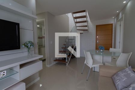 Sala  de apartamento à venda com 3 quartos, 123m² em Recreio dos Bandeirantes, Rio de Janeiro