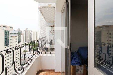 Varanda  de apartamento à venda com 2 quartos, 87m² em Indianópolis, São Paulo