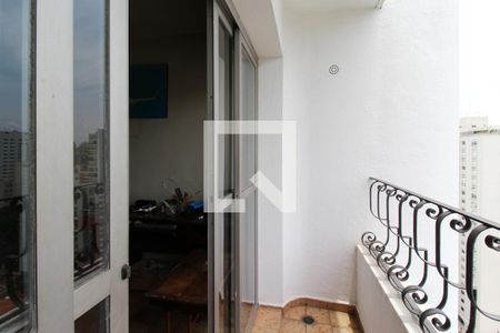 Varanda  de apartamento à venda com 2 quartos, 87m² em Indianópolis, São Paulo