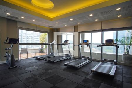 Studio à venda com 72m², 1 quarto e 2 vagasÁrea comum - Academia